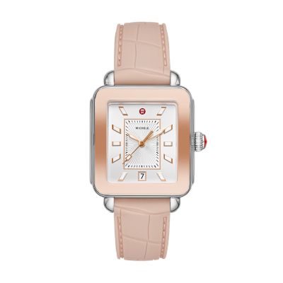 Deco Sport Two-Tone Pink Gold Watch MWW06K000015 - MICHELE®