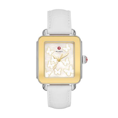 Michele deco 2025 sport watch white