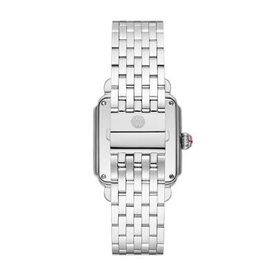 Deco Madison Stainless Diamond Dial Watch MWW06T000141 MICHELE