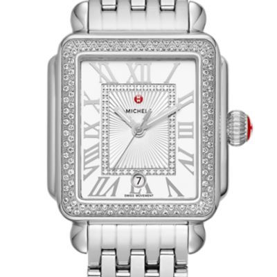 Deco Madison Stainless Diamond Watch