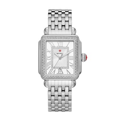 Deco Madison Stainless Diamond Watch MWW06T000163 MICHELE