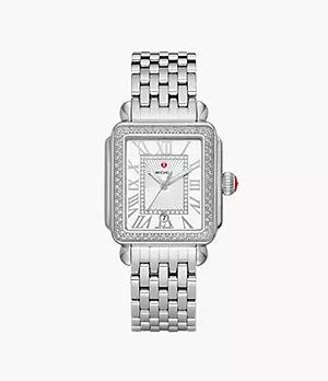 Deco Madison Stainless Diamond Watch