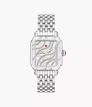 Limited Edition Deco Diamond Stainless Steel Watch