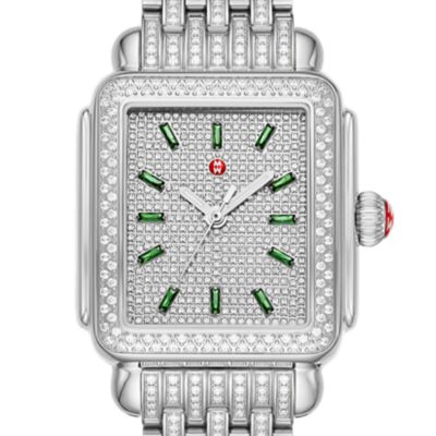 michele rectangle watch