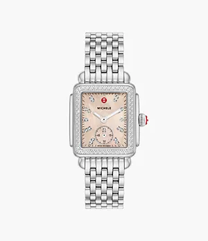 Deco Mid Stainless Steel Diamond Watch