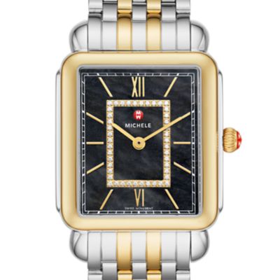 Deco II Two-Tone 18K Gold-Plated Watch