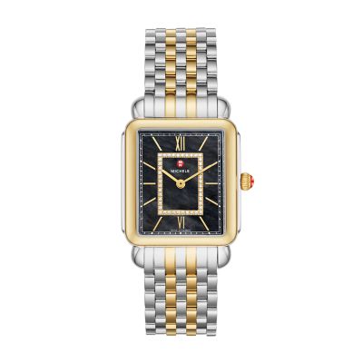 Deco II Two-Tone 18K Gold-Plated Watch