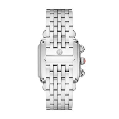 Deco XL Stainless Steel Diamond Watch MWW06Z000035 MICHELE