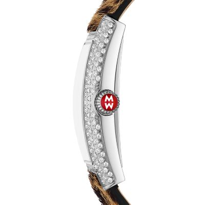Special Edition Coquette Diamond Stainless Steel Leopard Print