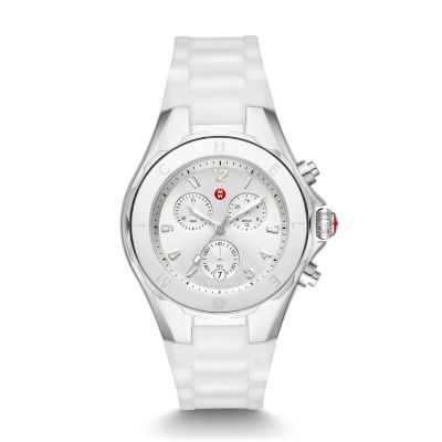 Jellybean Stainless White Watch