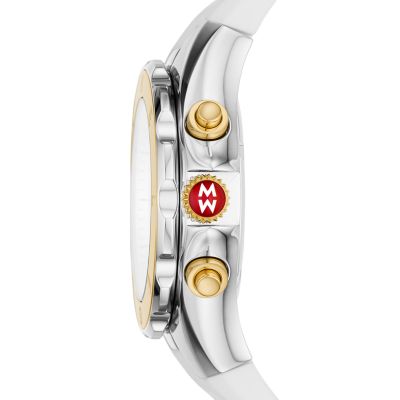 Michele watch white jelly on sale bean