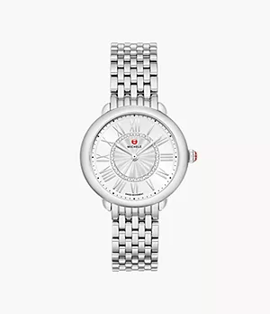 Serein Mid Stainless Diamond Dial Watch