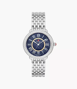 Serein Mid Stainless Steel Diamond Watch