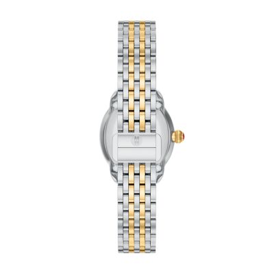 Serein Oval Diamond Two-Tone 18K Gold-Plated Watch MWW21H000002