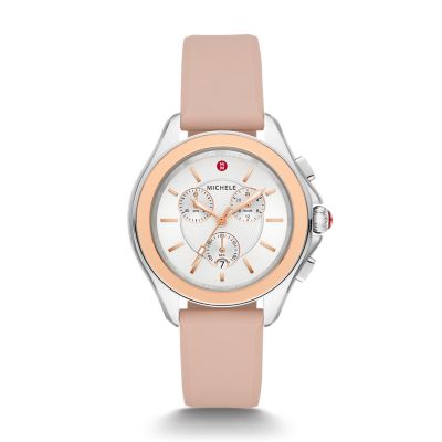 Michele cape shop watch rose gold