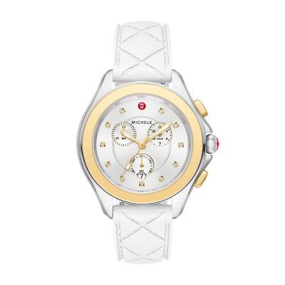 Michele cape shop chronograph watch