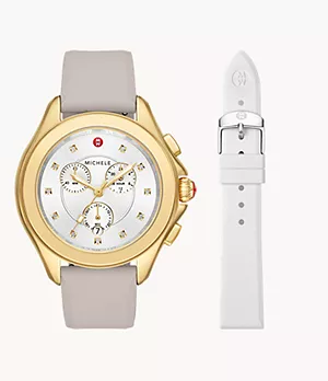 Cape Gold-Tone Watch Gift Set