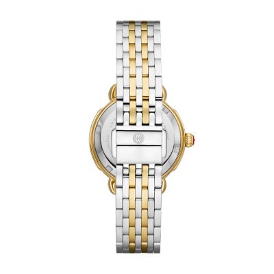 Sidney Classic Two Tone Diamond Watch MWW30B000002 MICHELE