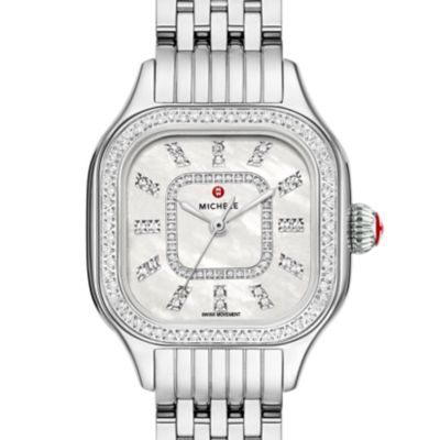 Meggie Diamond Stainless Steel Watch