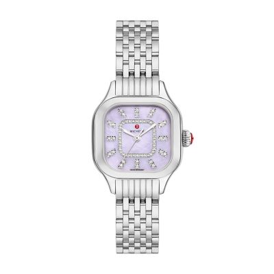 Meggie 18K Gold-Plated Diamond Dial Watch MWW33B000013 - MICHELE®