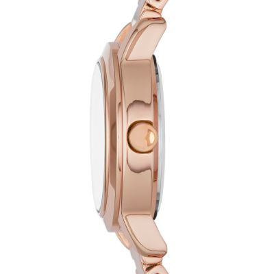 DKNY Women's Tompkins Three-Hand Rose Gold-Tone Watch - NY2210 - Watch  Station