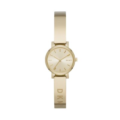 Dkny gold bracelet watch best sale