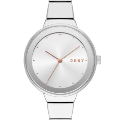 Dkny ladies silver clearance watches