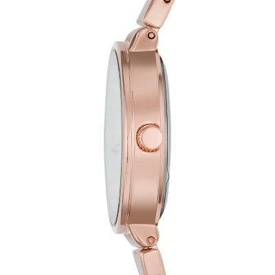 DKNY Women's Astoria Three-Hand Rose Gold-Tone Watch - NY2695