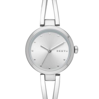 DKNY Women's Crosswalk Three-Hand Stainless Steel Watch