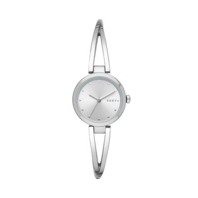 DKNY Women's Crosswalk Three-Hand Stainless Steel Watch