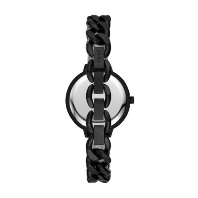 hand watch black chain