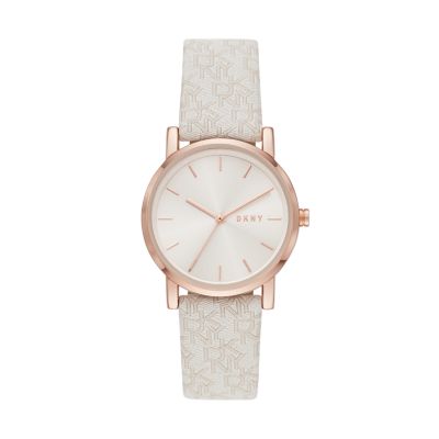 Dkny discount leather watch