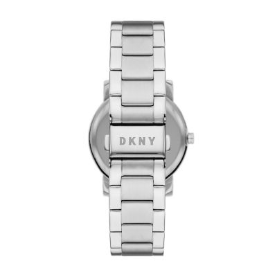 Dkny Women's Soho Three-Hand Stainless Steel Watch - Silver