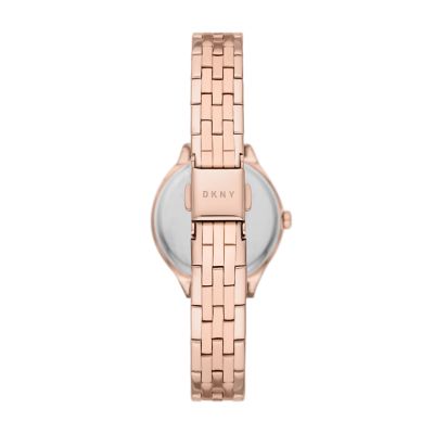 Dkny rose gold sale