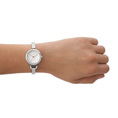 DKNY Uptown D Three-Hand Stainless Steel Watch - NY2991 - Watch 