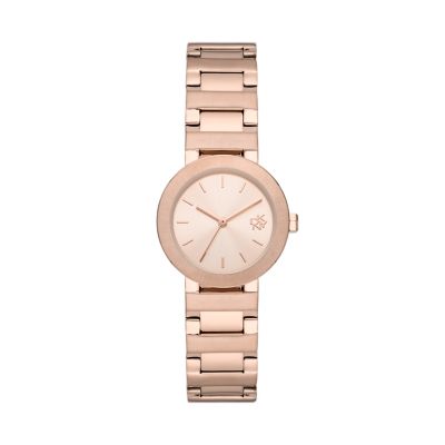 Fastrack rose gold outlet watch womens