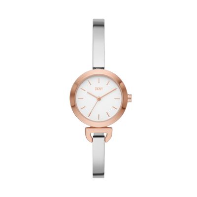 DKNY Uptown D Three-Hand Stainless Steel Watch - NY6633 - Watch