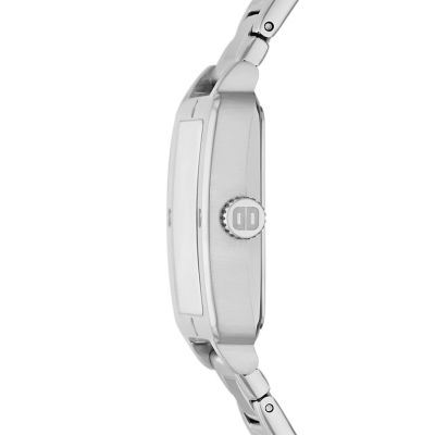 DKNY City Rivet Three-Hand Stainless Steel Watch - NY6662 - Watch 