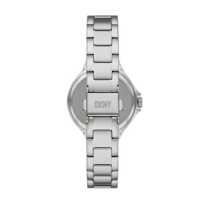 DKNY Chambers Three Hand Stainless Steel Watch NY6667 Watch