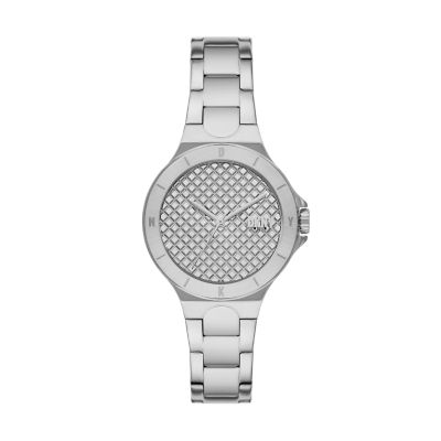 Buy DKNY Chambers Three-Hand Stainless Steel Women's Watch, NY6641