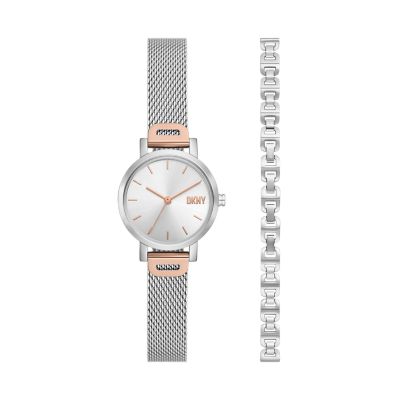 Dkny watch outlet and bracelet set