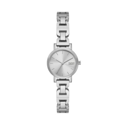 DKNY Soho Three Hand Stainless Steel Watch NY6697 Watch Station