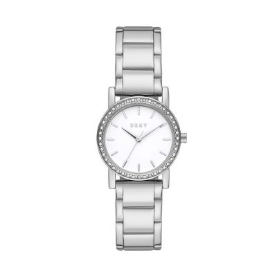 Dkny soho watch outlet silver