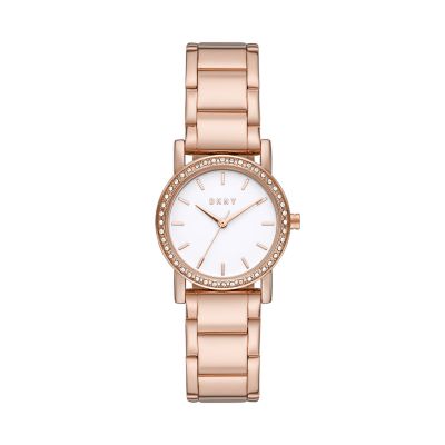 Dkny rose gold ladies watch new arrivals