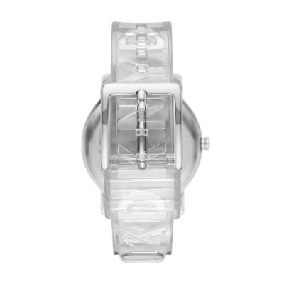 Montre Soho de DKNY trois aiguilles en polyur thane