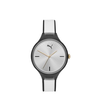 puma watch white