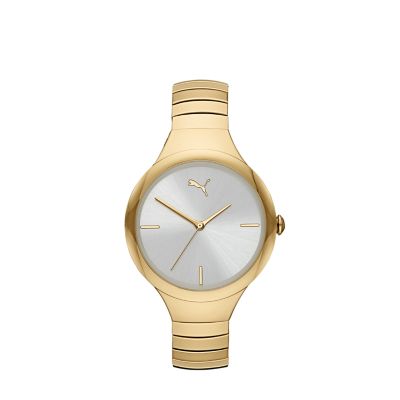 Puma shop gold uhr