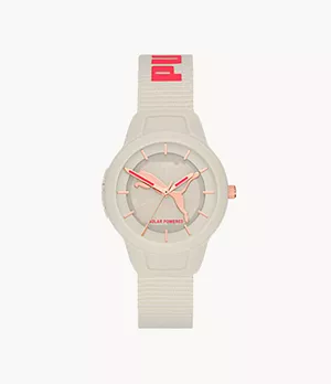 PUMA Reset V2 Solar-Powered Nude and Pink #tide ocean material® Watch