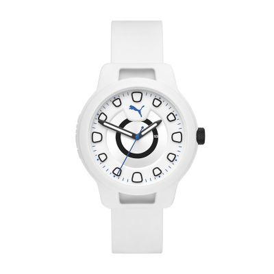 puma watch white