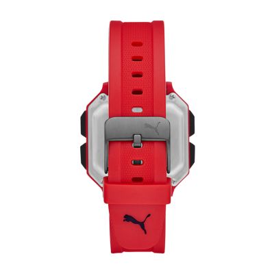 puma red watch